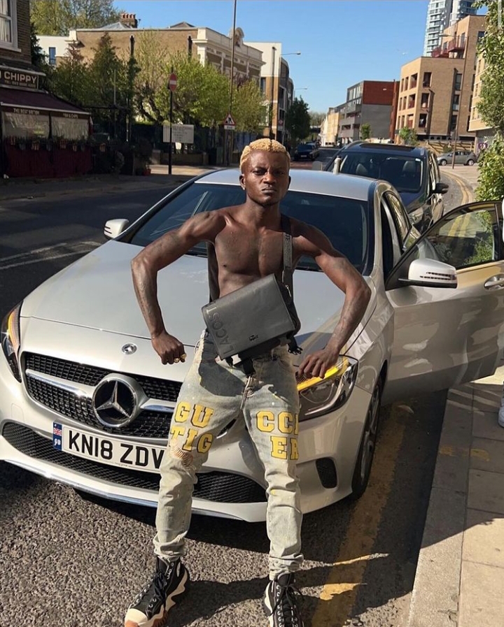 “No evil plan will fall on you” Portable’s babymama rains prayers on him as he storms London 2 Screenshot 20220427 115132