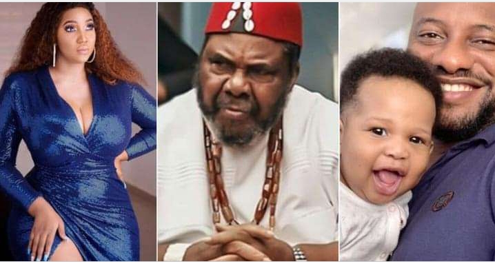 Veteran actor Pete Edochie allegedly not on good terms with son Yul over his decision of a second wife 2 Pete Edochie
