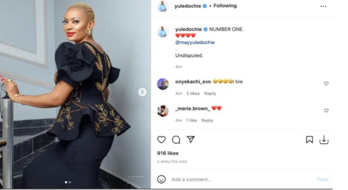 Undisputed! ‘She’s still my number one,’ Actor Yul Edochie showers love on his wife May, amidst his marriage crisis 3 Screenshot 20220428 113313