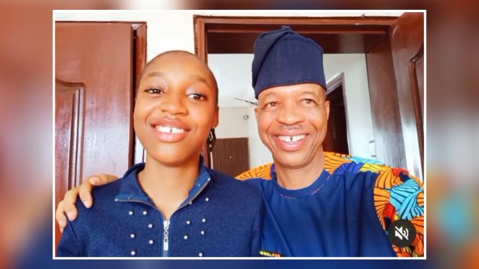 Fans gush over actor Hafiz Oyetoro’s daughter Fans gush over actor Hafiz Oyetoro’s daughter