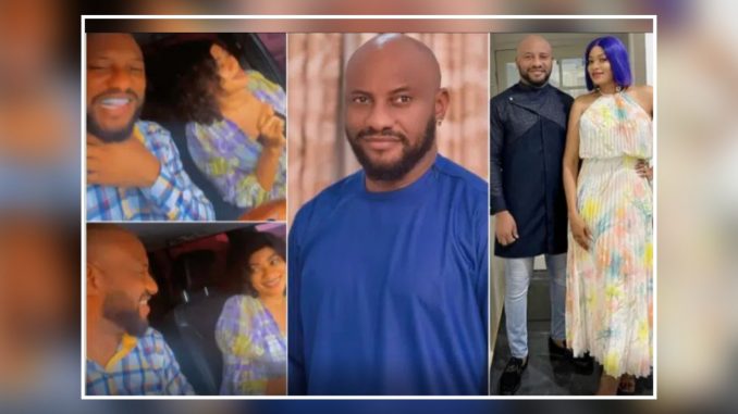 Actor Yul Edochie and wife reunite Actor Yul Edochie and wife reunite