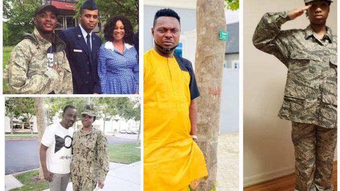 4 Nigerian celebrities with children in the United States military 4 Nigerian celebrities with children in the United States military