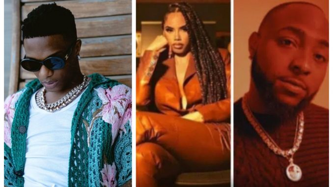 Wizkid’s babymama Jada Pallock hails his fans as they drag Davido Wizkid’s babymama Jada Pallock hails his fans as they drag Davido