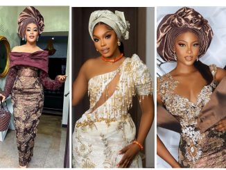 Osas Ighodaro, Sharon Ooja, Adunni Ade, and others battle for best dressed at Inidima Okojie’s wedding (photos) 1 Inidima