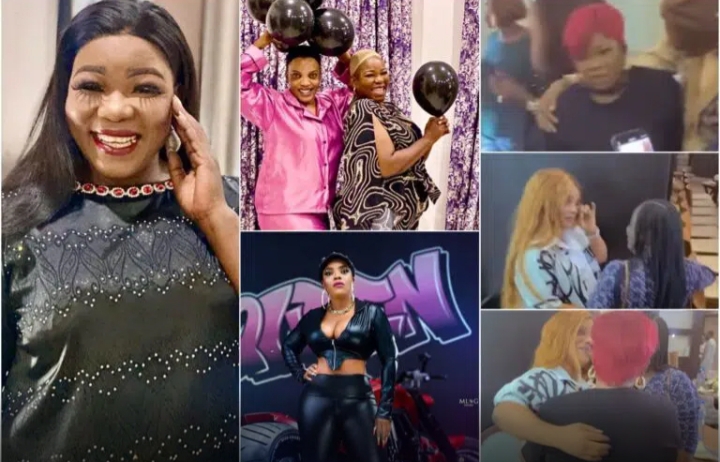 Actress Ada Ameh sheds tears as Empress Njamah treats her to a surprise birthday bash (Video) 2 Actress Ada Ameh