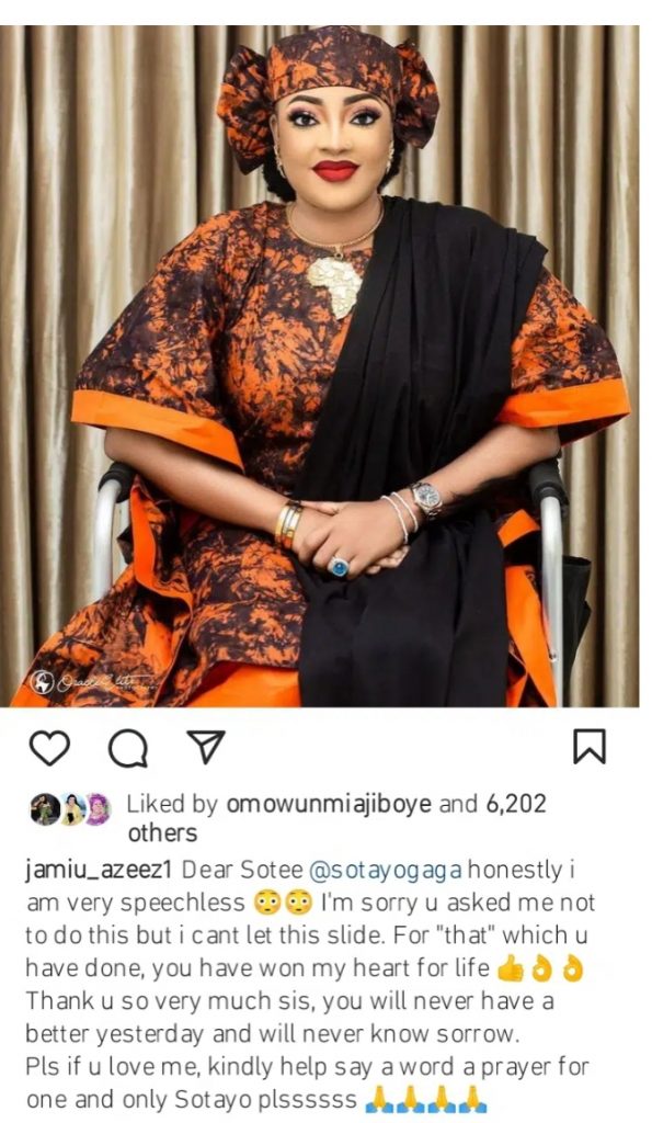 Actor Jamiu Azeez goes against Sotayo Ogaga’s wish, exposes what the actress did to him 3 Screenshot 20220516 164705