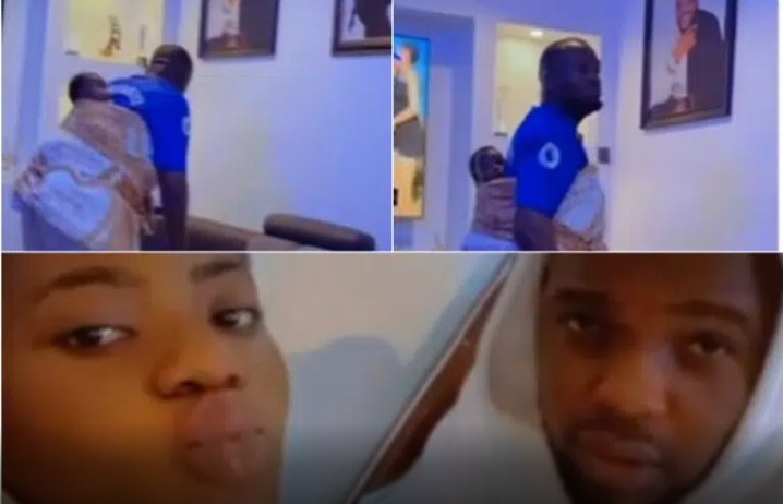“This is foolishness” – Reactions as actor Yomi Fabiyi back carries his baby 2 actor Yomi Fabiyi