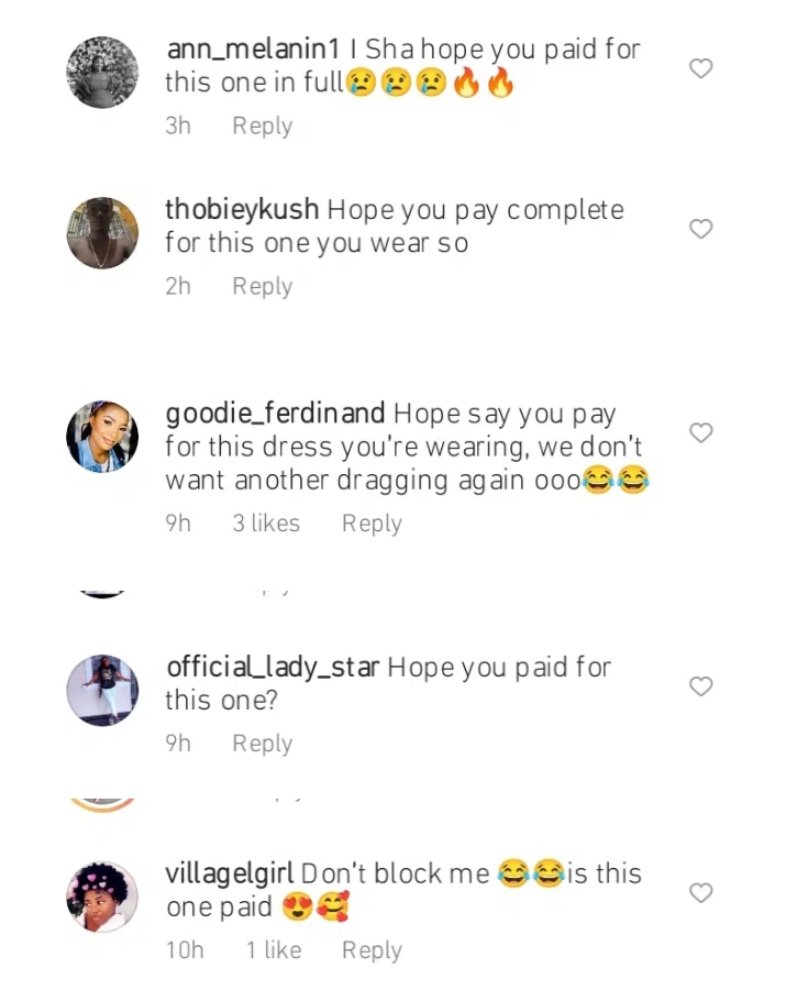 “Hope you paid for this one in full?” Dorcas Fapson mocked as she steps out in style for Inidima Okojie’s wedding 3 Screenshot 20220522 143706