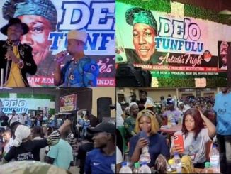 Photos and videos from artiste nite in honour of late Dejo Tunfulu 1 Dejo Tunfulu