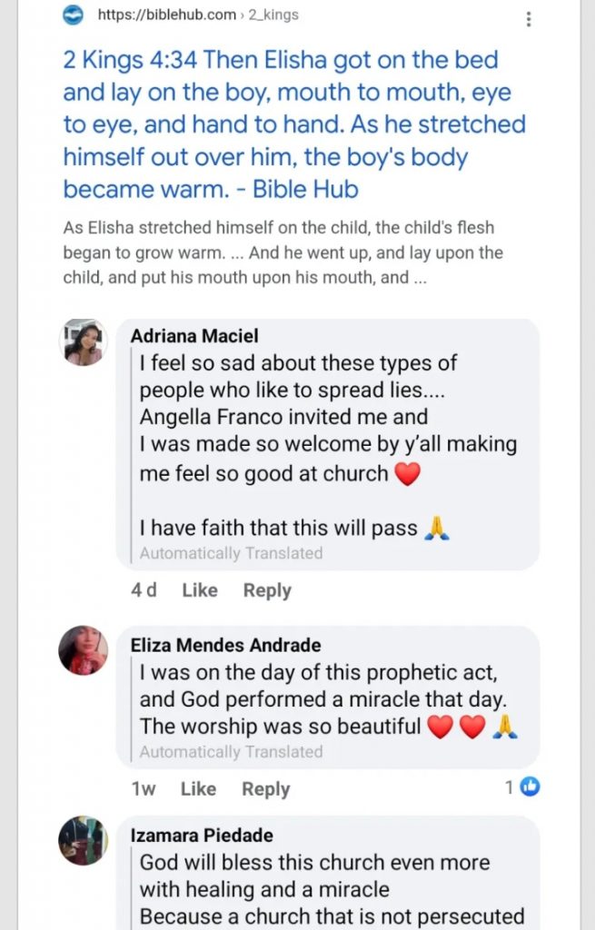 Church reacts to reports that their pastor made an ”infertile couple have intercourse” on the church altar for a child 8 Screenshot 20220531 141117