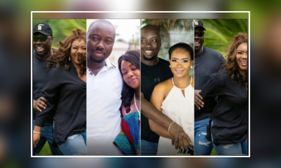 Obi Cubana and his wife