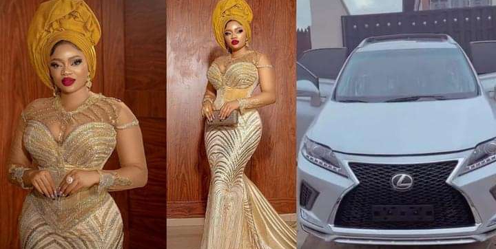 Alaafin of Oyo’s ex-wife, Queen Aanu buys herself a brand new Lexus SUV as birthday gift (video) 2 Screenshot 20220601 153943