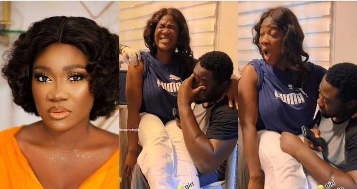 “I wan faint” – Actress, Mercy Johnson shares video of her dramatic reaction while taking her vaccine shot (Video) 2 Mercy Johnson