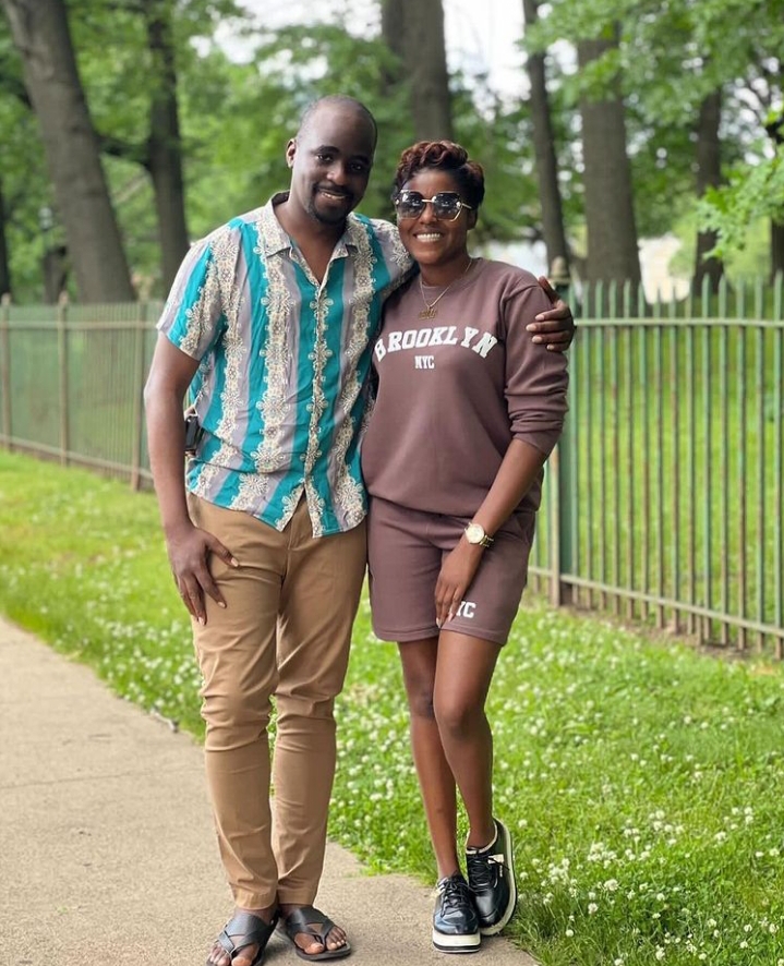 Actress, Biola Adebayo Drops Lovely Pictures With Her Colleague, Tunde Tilapia And Others In US 2 Actress, Biola Adebayo