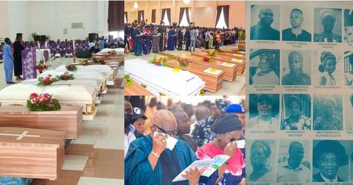 Photos and video from the funeral mass of the victims of Owo Catholic Church attack 2 Catholic Church