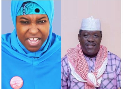 Aisha Yesufu reacts after Ogogo beats up a thug for dragging his clothes (Video) 2 Ogogo