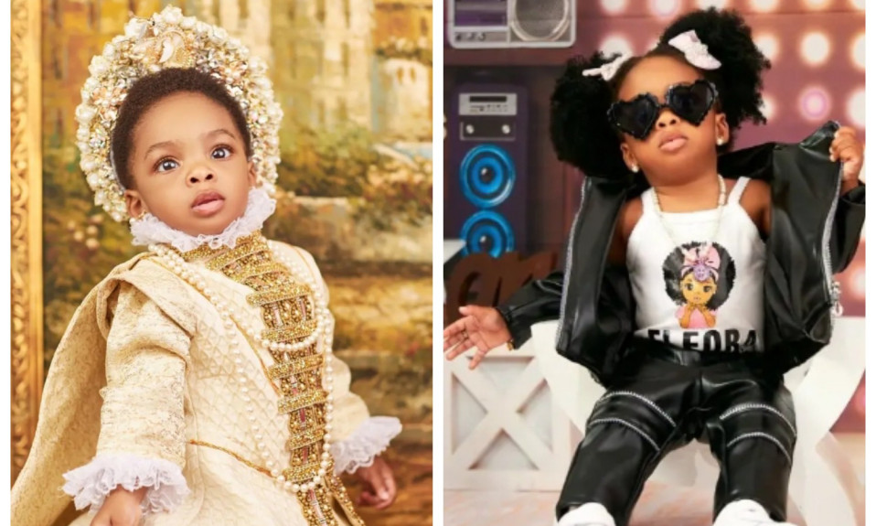 Celebrity stylist, Toyin Lawani celebrates her daughter, Eleora as she clocks 1