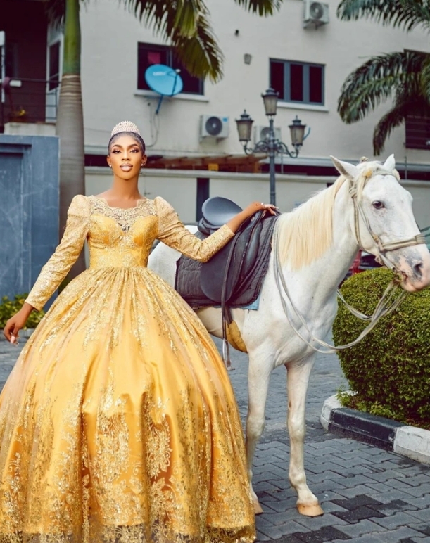 James Brown Stirs Reactions As He Dresses As A Princess In New Photos 2 James Brown