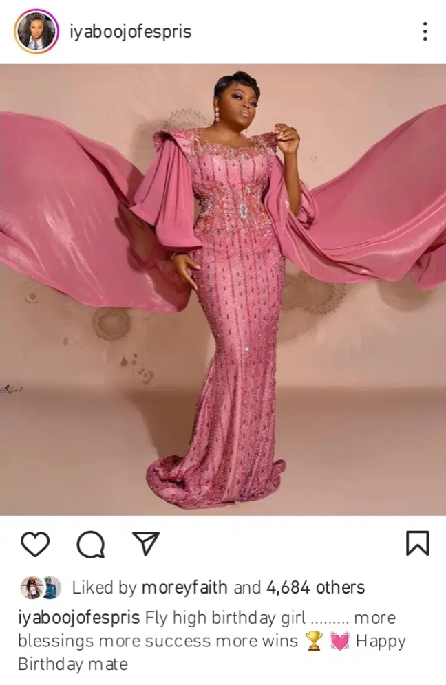 Iyabo Ojo melts hearts with 45th birthday message to Funke Akindele 3 Screenshot 20220824 110600