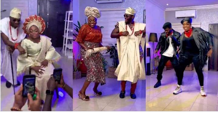 Funke Akindele queried for featuring another Man in 45th birthday dance video 2 Funke Akindele