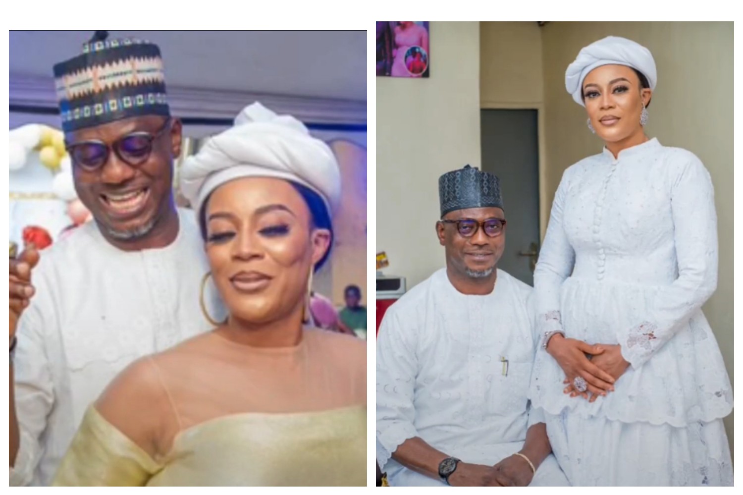 She's My Pet, Always Toying With Me- Actor, Alesh Onilegbale Shares Video With Wife