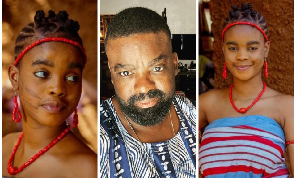 Happy birthday Girlfriend” – Kunle Afolayan says as he celebrates his daughter’s 17th birthday in style