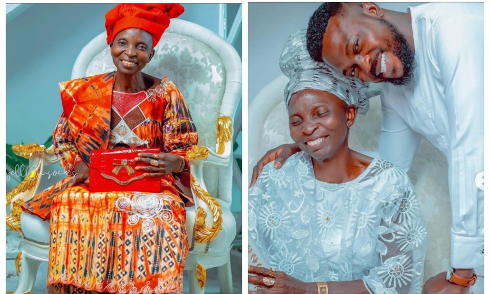 A woman that doesn’t play with children” Kolawole Ajeyemi proudly celebrates his mother’s birthday with heartwarming tribute