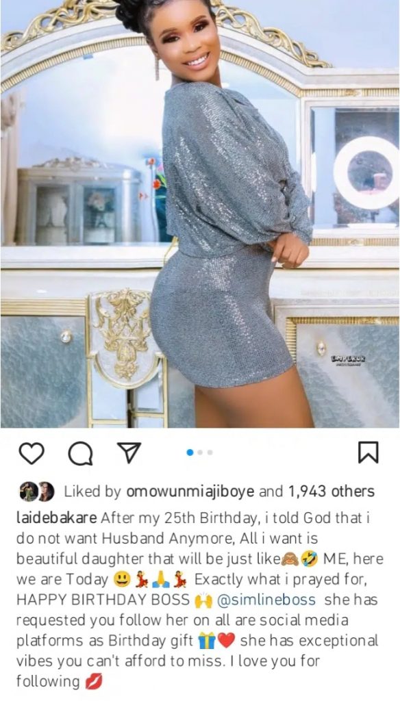“Why I told God to give me a daughter rather than a husband” Laide Bakare spills as she celebrates daughter’s birthday 3 Screenshot 20220903 131237