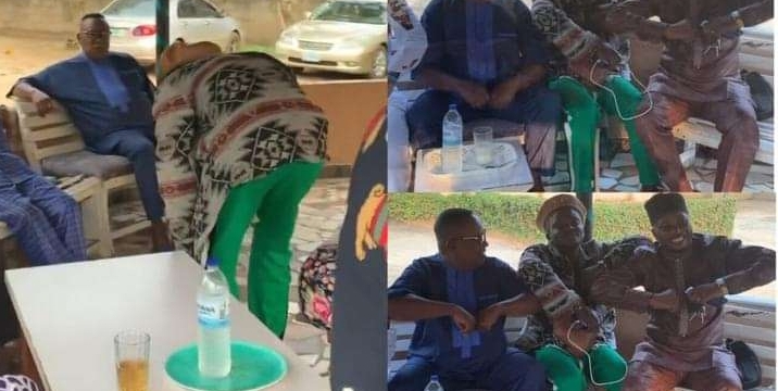 Portable pays courtesy visit to legendary Fuji singer Kollington Ayinla (Photos and Video) 2 Portable