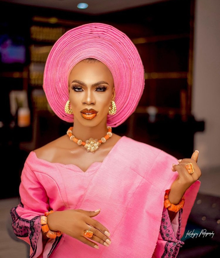 “I am happy and proud of him” Netizens drag Bobrisky in the mud as he finally declares love for James Brown 2 James Brown