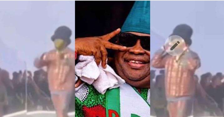 Davido channels his uncle, Senator Adeleke’s signature style as he struts the runway at NYFW (Video) 2 Davido