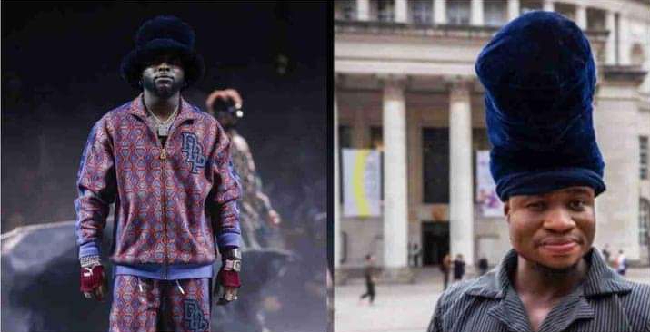 'Tell Davido to return my Turban' - Nigerian Comedian, Zicsaloma says in New Post 2 Tell Davido to return my Turban' - Nigerian Comedian, Zicsaloma says in New Post