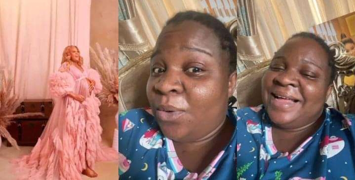 Nollywood actress and entrepreneur Bimbo Afolayan has shared a lovely throwback video of herself during her 26th-week pregnancy of her second child, Viola Afolayan.