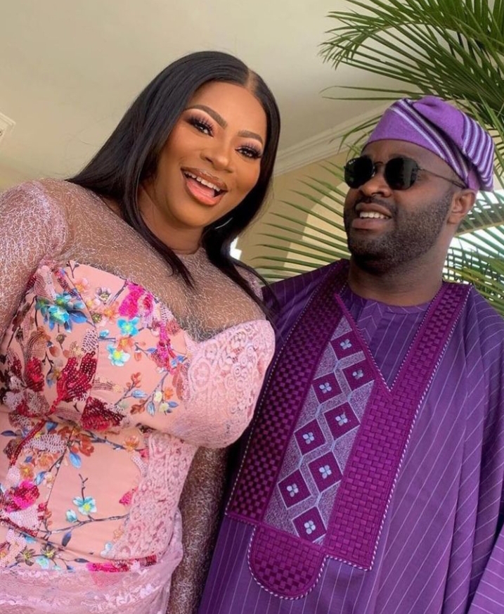 Femi Adebayo gift his wife 3 million Naira as she mark 40th birthday 2 Femi Adebayo