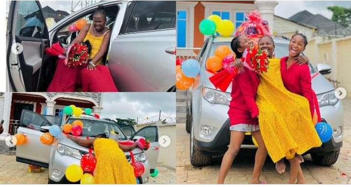 ‘Una dey surprise your mother while your father still struggling’- Fan tells Twinz Love gifted their mother Toyota SUV 2 Twinz Love