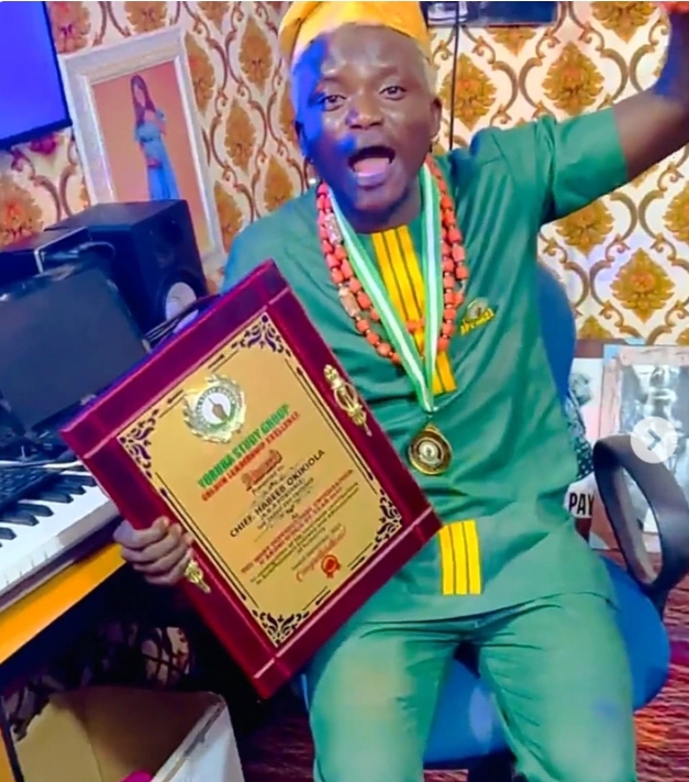 This Award is Better Than Other Awards, I'm Now The AKONI ODUA of Yoruba Land — Portable (Video) 2 Portable