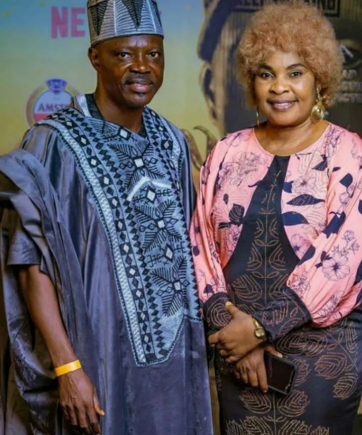 Popular Yoruba Actress, Moji Afolayan Shares Adorable Picture With Her Husband, Ojopagogo 2 Moji Afolayan
