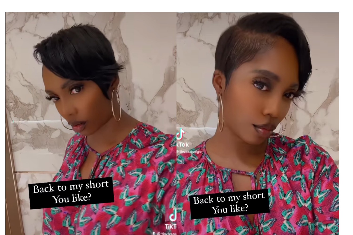 'Mum Looks like 18' - Fans reacts as Singer, Tiwa Savage shares New Video on Social Media