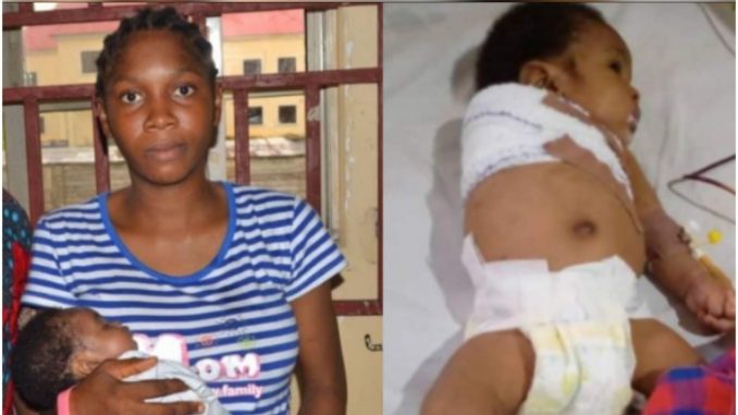 Mother of 2-month old baby whose hand was amputated after assault by his Father assaulted him for disturbing his sleep narrates ordeal (Video) Mother of 2-month old baby whose hand was amputated after assault by his Father assaulted him for disturbing his sleep narrates ordeal (Video)