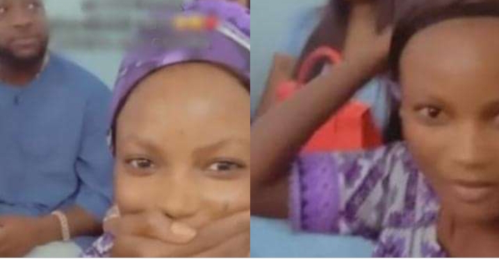 “Daughter of Zion remove scarf” – Lady screams as she meets Davido and Chioma in church (Video) 2 Davido