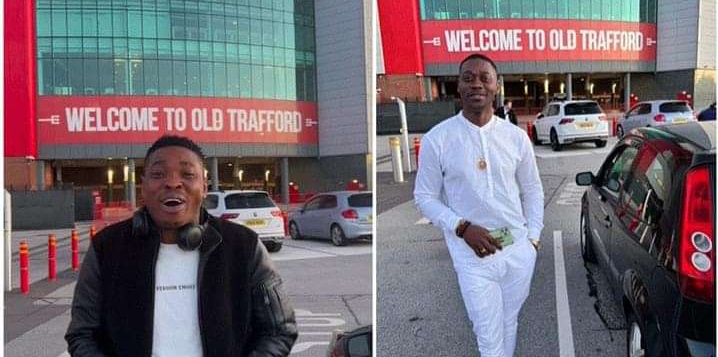 "Ronaldo Missed Me" Woli Agba Says As He Visits Old Trafford With Lateef Adedimeji (Video) 2 Woli Agba