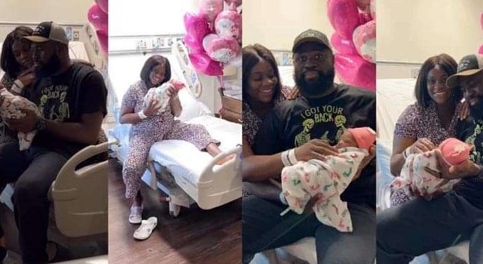 Skitmaker Lasisi Elenu and fiancee welcome first child (Video) Skitmaker Lasisi Elenu and fiancee welcome first child (Video)