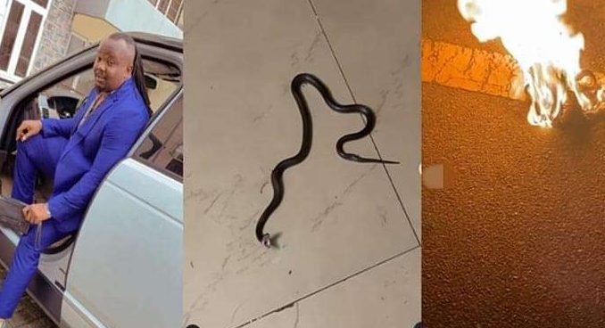 See what attacked me at midnight – Actor Kelvin Chizzy shares video of creature that stomped his living room at the dead of night See what attacked me at midnight – Actor Kelvin Chizzy shares video of creature that stomped his living room at the dead of night