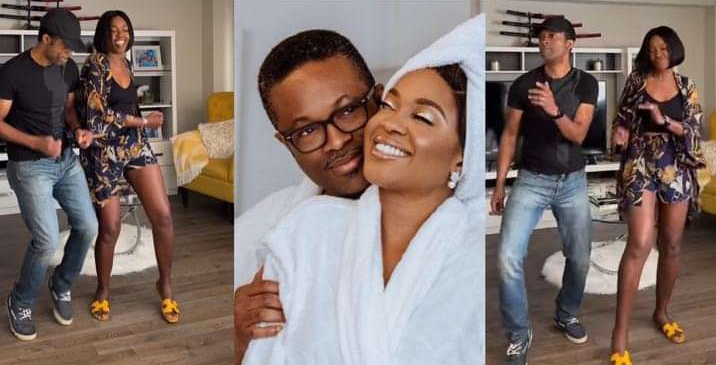Actress Omoni Oboli and husband break into dancing as they celebrate 22 years wedding anniversary 2 Omoni Oboli