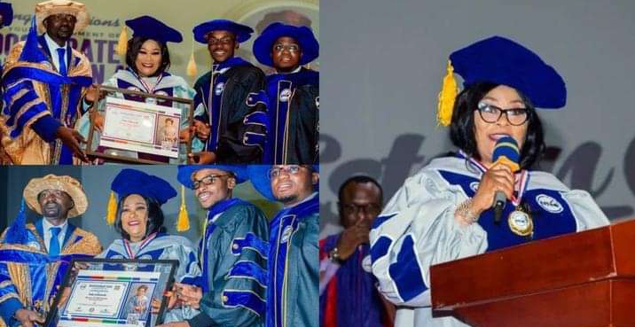 Congratulations to nollywood actress Sola Sobowale as she bags honorary doctorate degree (Photos) 2 Sola Sobowale