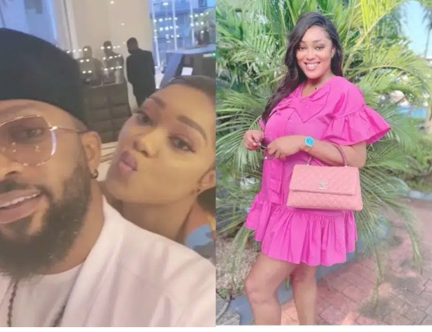 ‘You’re pregnant already’ – Congratulations pour in for Frederick Leonard’s wifey, Peggy Ovire as she flaunts baby bump 2 Screenshot 20221031 132444