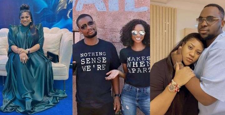 “There is nothing in the street, hold your man” Nkechi Blessing advises, as she reacts to Fancy Acholonu’s apology to Alex Ekubo