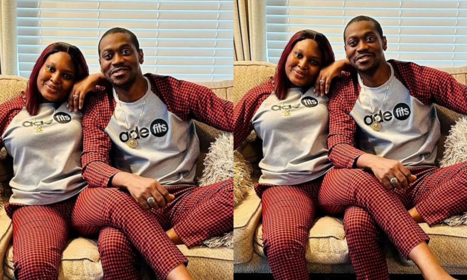 “May This Year Be Filled With New Adventure and New Fortune” – Lateef Adedimeji Says As He Celebrate New Year With Wife