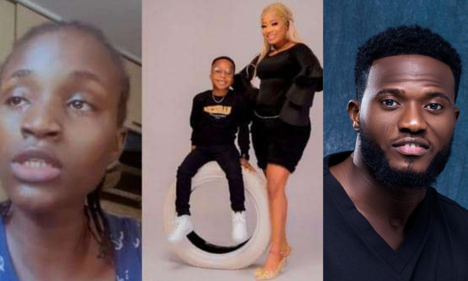 “This is what I hate the most” Bukunmi Oluwasina tearfully pleads with Mustapha Sholagbade after babymama dragged him