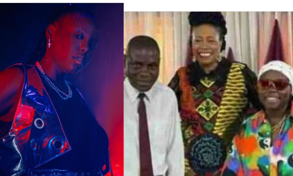 Nigerian Singer, Teniola awards brand new car to her secondary school teacher who taught her mathematics